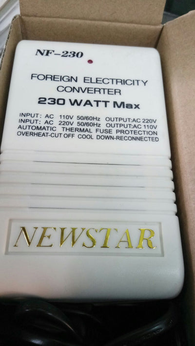 Newstar NF230 foreign electricity converter