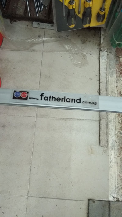 ALUMINIUM FLAT BAR 1" x 2.0mm x 6m