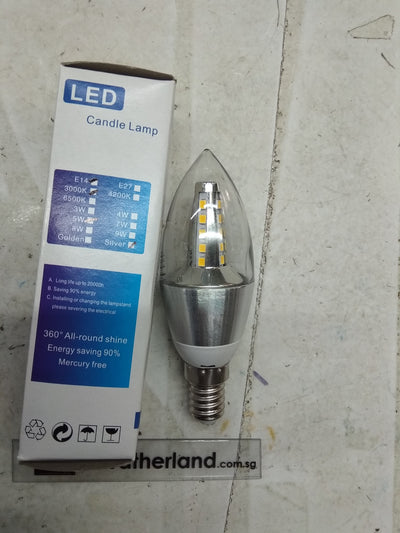 E14 Led Candle Bulb  5W 3000K Warm White