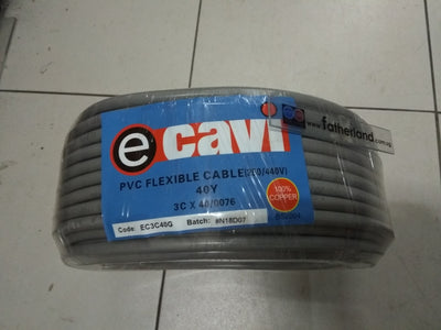 3CX40X076 PVC CABLE (GREY)