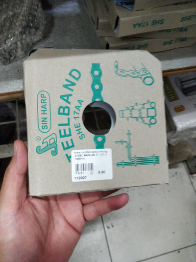 STEEL BAND AR 17  3/4" x 10Meter