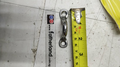 STAINLESS STEEL WIRE EYE STRAP 8MM