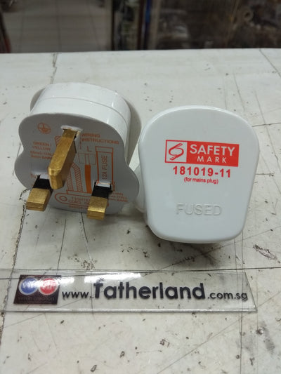 13A PLUG TOP ( White Colour )