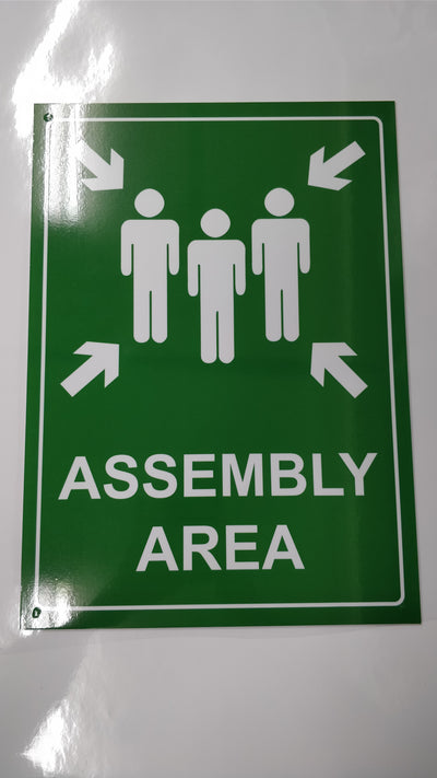 ASSEMBLY POINT A3 SIGNAGE