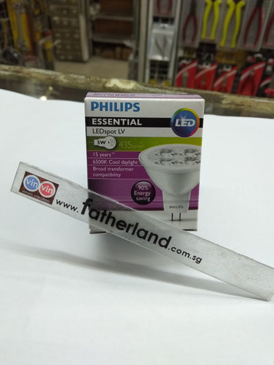 Philips Essental MR16 12V LED 5W 6500K Cool Daylight