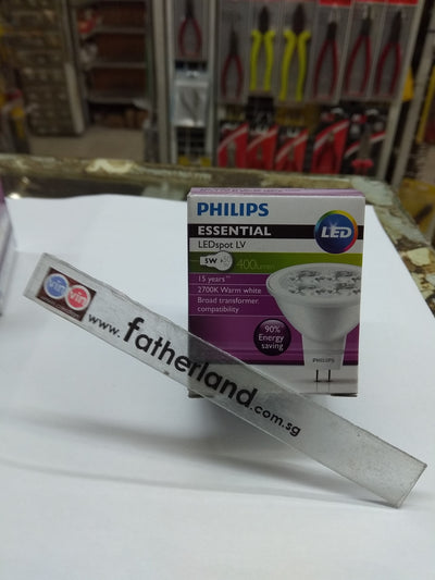 Philips Essental MR16 12V LED 5W 2700k Warm White