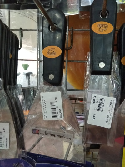 S/STEEL 4"  SCRAPER ( STAINLESS STEEL )