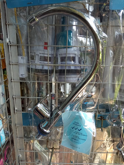 SHOWY 2987JU THE PURE C.P SINK PILLAR TAP WITH " U " SPOUT