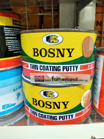 BOSNY THIN COATING PUTTY 1/2 KG