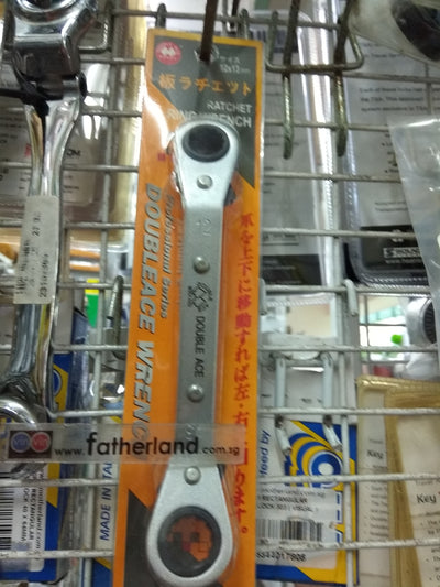 Double Ace 12 X 13 Ratchet Ring Wrench