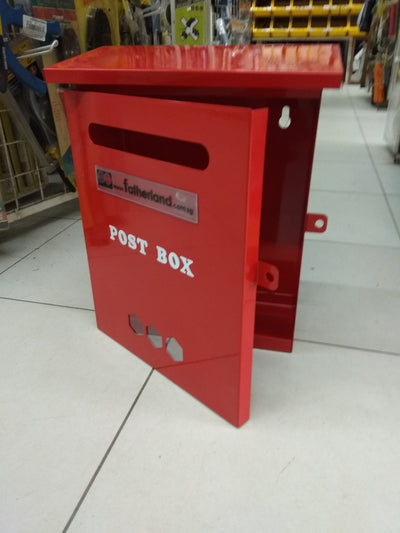 RED POST BOX SIZE 225 X 100 X 300MM