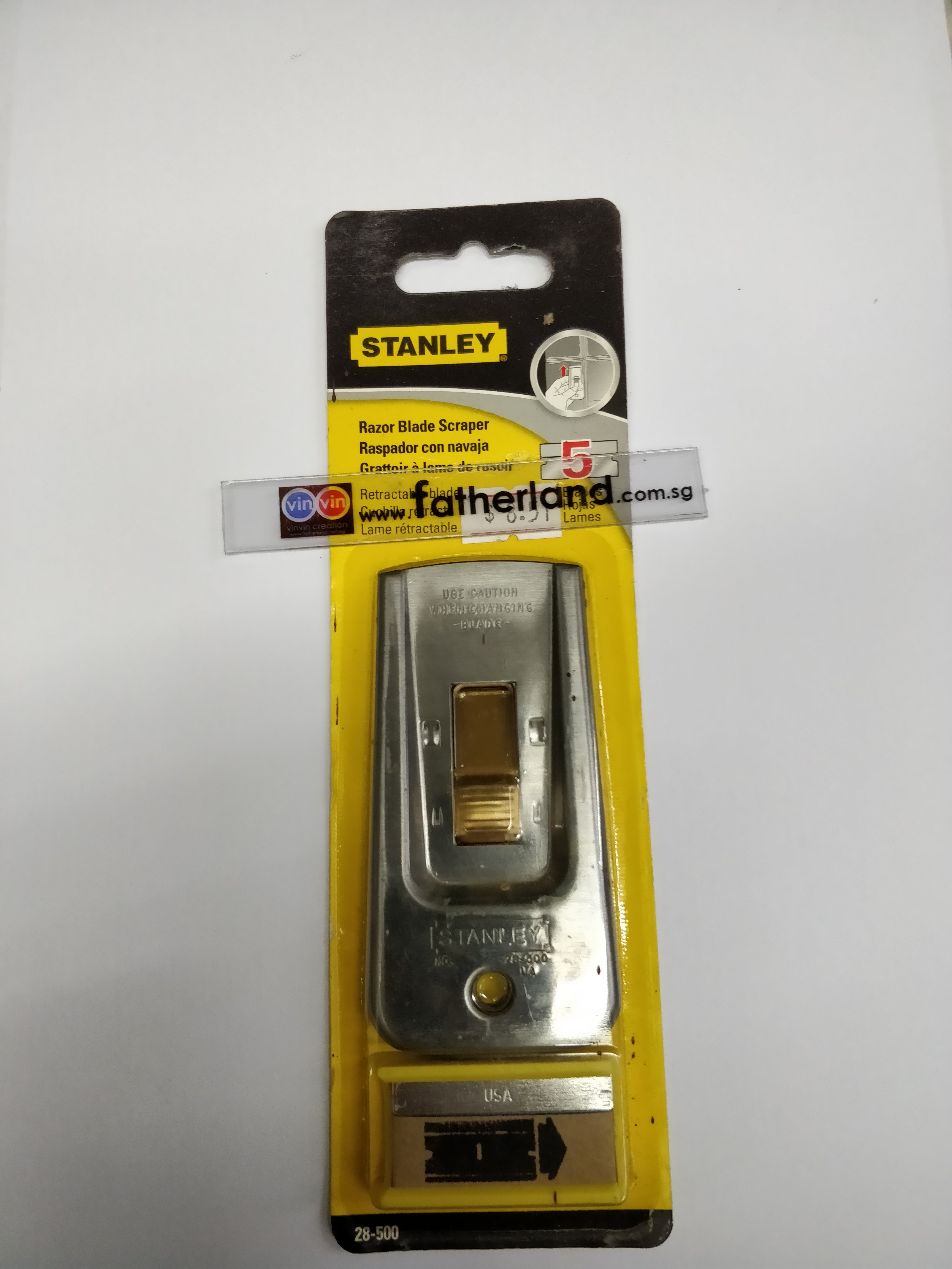 STANLEY 28500 R/SCRAPER - www.fatherland.com.sg