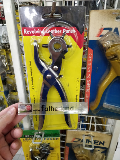 REVOLVING LEATHER PUNCH - 6WAY