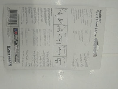 ARALDITE 4MIN RAPID STEEL EPOXY GLUE