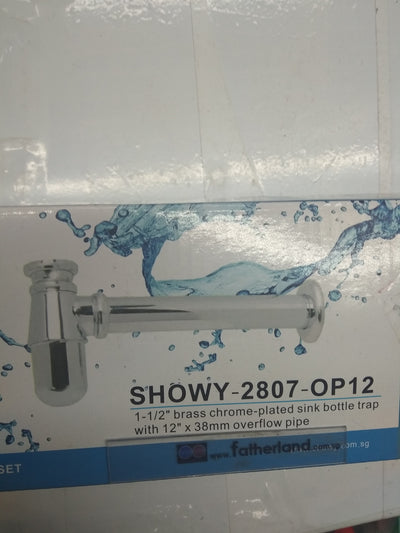 SHOWY 2807-OP12 1-1/2 BOT/TRAP