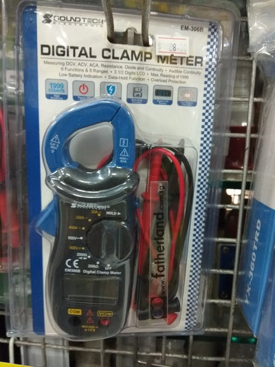 SOUND TECH DIGITAL CLAMP METER EM-306