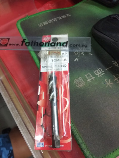 LIGHT M10X1.5 SPIRAL FLUTED MAC/TAPS