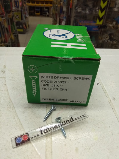 DRYWALL SCREW 8 X 1" ( WHITE )