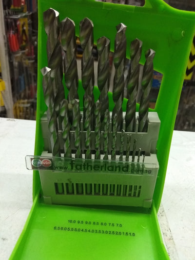 BRAIN 19PCS DRILL BITS SET 1MM - 10MM