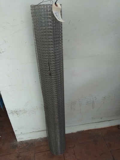 S/S 304 MESH WELDING 1/2" X 1MM WIRE DIA 1M X 10FT