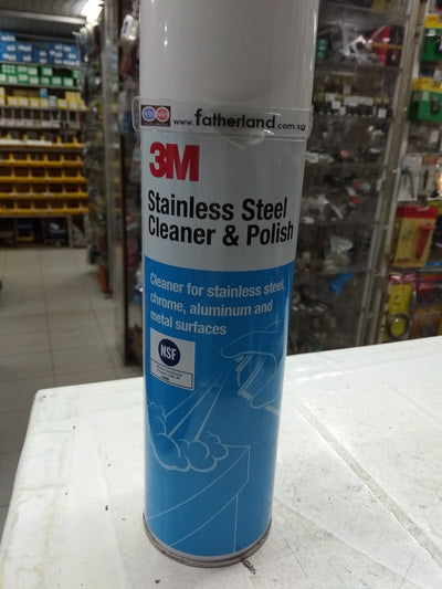 3M STAINLESS STELL CLEANER & POLISH 210Z ( 600G )