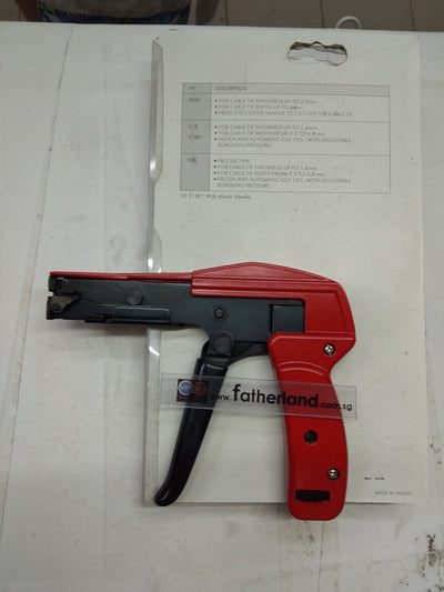 HT 218 CABLE TIE FASTERN TOOL UP TO 1.6MM THK