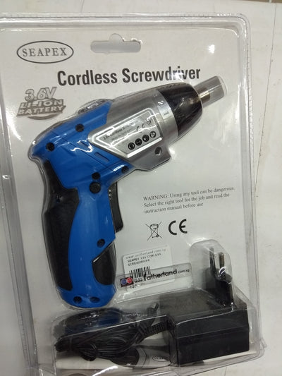 SEAPEX 3.6V CORLESS SCREWDRIVER