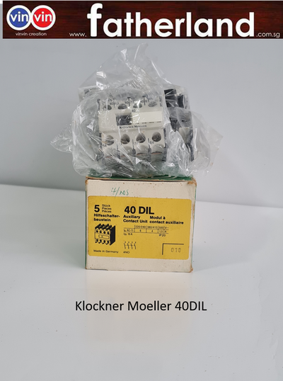 Klockner Moeller Auxiliary 40DIL