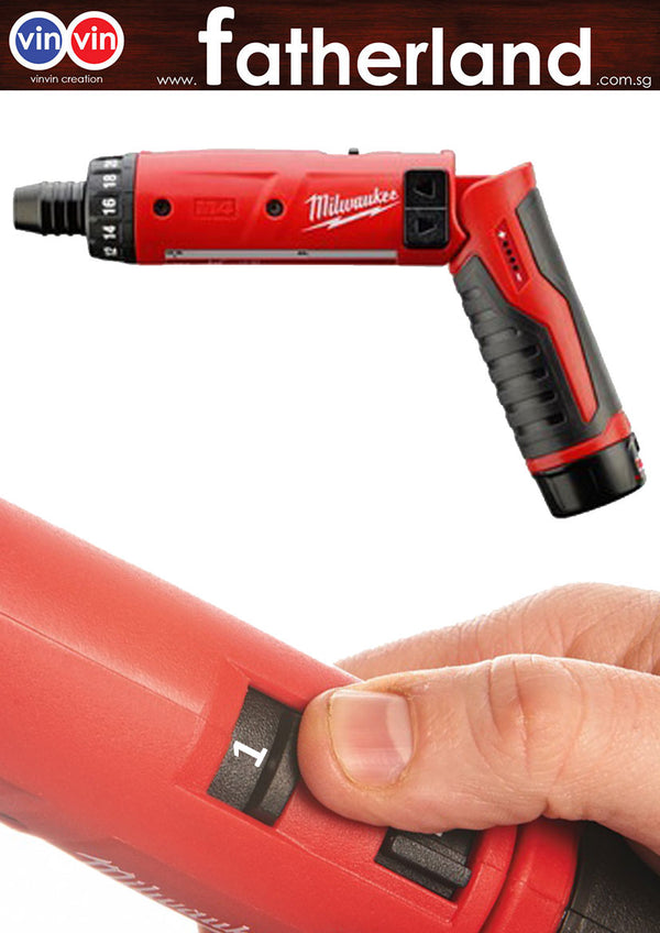 Milwaukee best sale 4v screwdriver