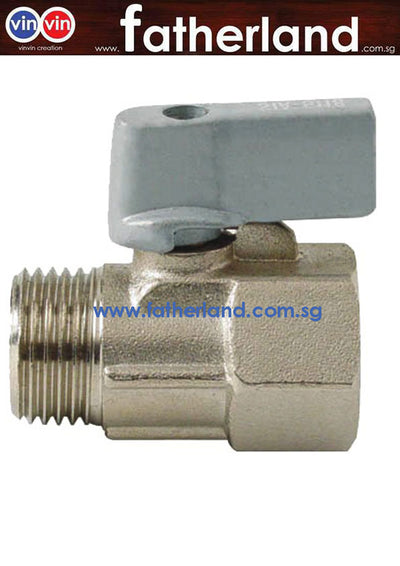 SHOWY 5118 CR M/F 1/2" MINI BALL VALVE