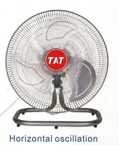 TAT Powerful floor fan 12"