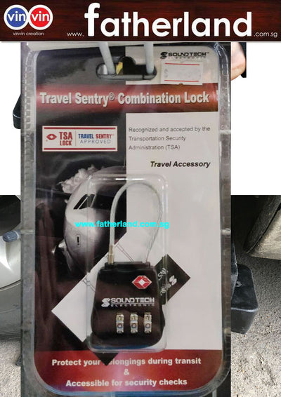SOUNDTECH TSA TRAVEL SENTRY COMBINATION LOCK
