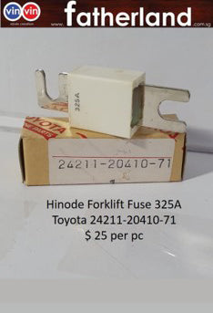 Forklift Fuse 325A Toyota 24211-20410-71