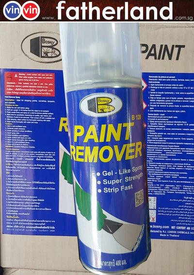 BOSNY Paint Remover Spray B128 / Paint Removing Spray / Gel-Like Strip Fast