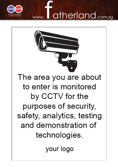 CCTV Signage Security Edition