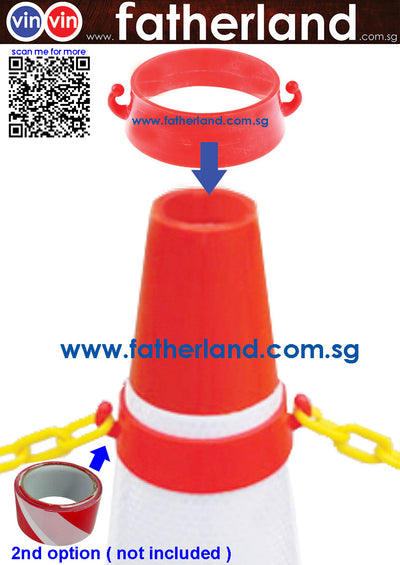 Safety Cone with 2 in 1 Removable Hook ( Fatherland Edition )