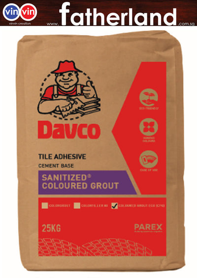 Davco Sanitized Coloured Grout Eco CFG 2 Kg