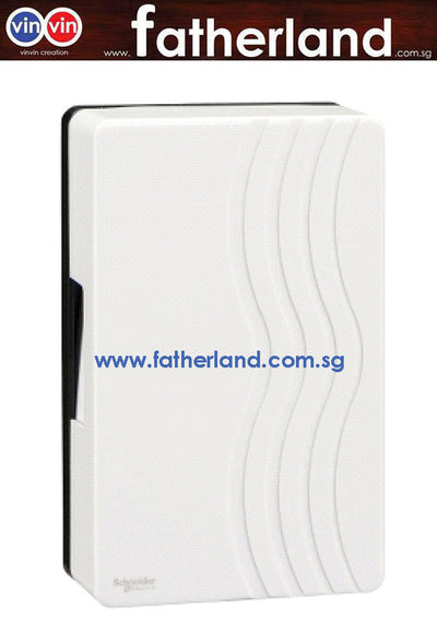SCHNEIDER 99AC220 Snowdrop Mechanical Ding Dong Door Bell ( M-2 series Batch)