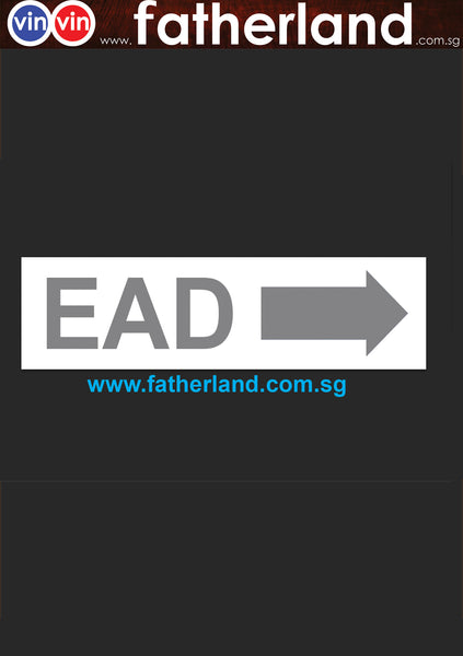 EAD ARROW LABEL - www.fatherland.com.sg