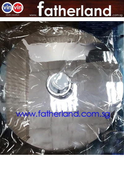 RAIN 8" ROUND PLASTIC SHOWER ROSE