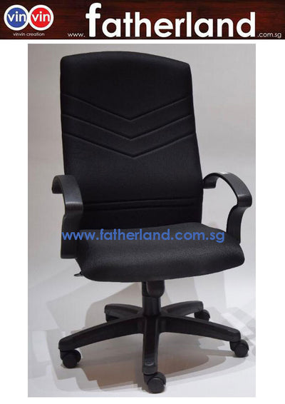 OFFICE CHAIR HIGH BACK VINYL