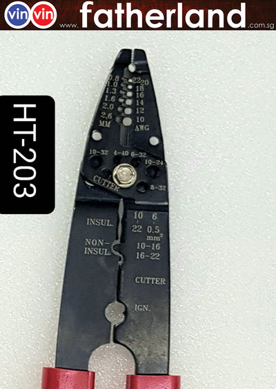 Tool (HT-203) Hanlong for Stripping and crimping non-insulated terminals