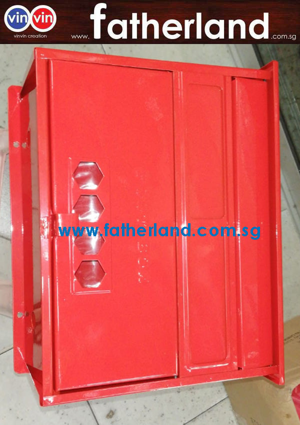 STEEL RED LETTER BOX ( 320MM X 145MM X 254MM ) - www.fatherland.com.sg
