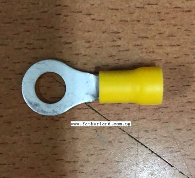 CABLE LUG VF5.5-6 ( YELLOW ) ( 100PCS/PKT )