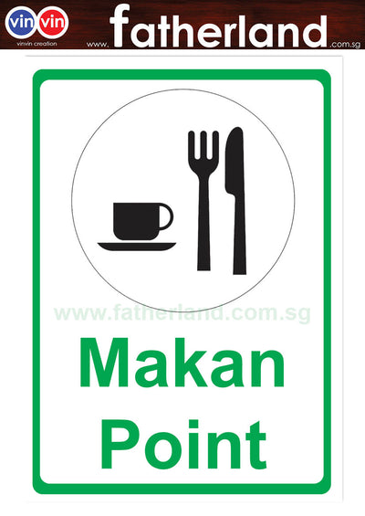 Makan Point Signage