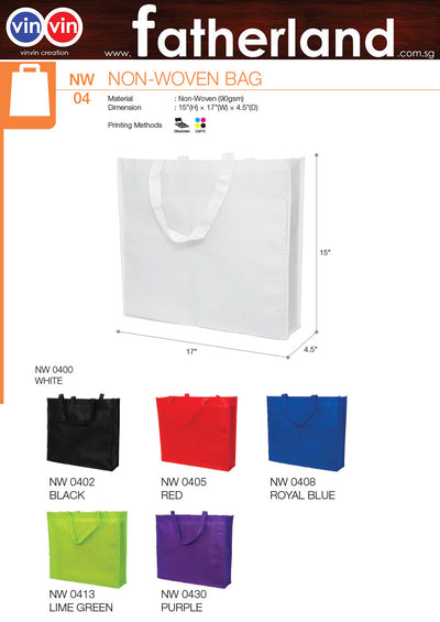 Non Woven Bag Large ( vinvin creation Recycle Bag NW series )