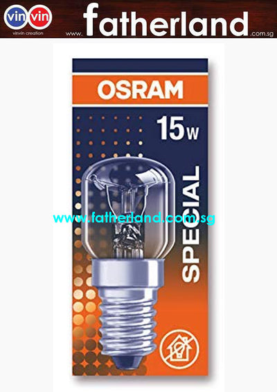OSRAM 230V 15W E14 OVEN LAMP ( 300 Degree )
