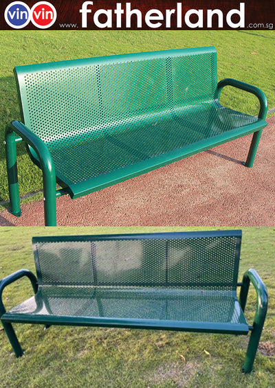 Outdoor Steel Leisure Rest Bench