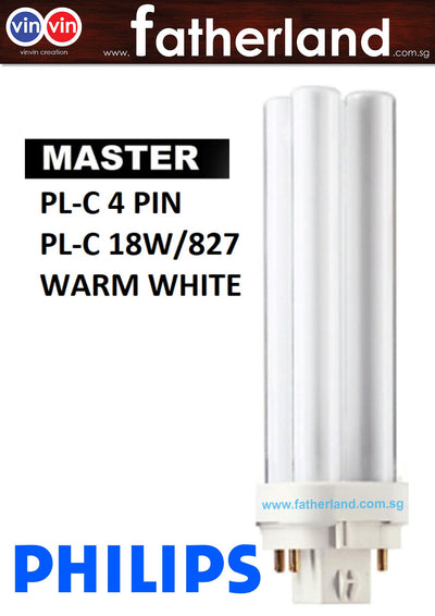 Philip PLC 18W/827 4 PIN