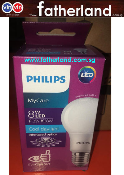 Philips E27 8W ( 68W ) Led Bulb Cool Daylight